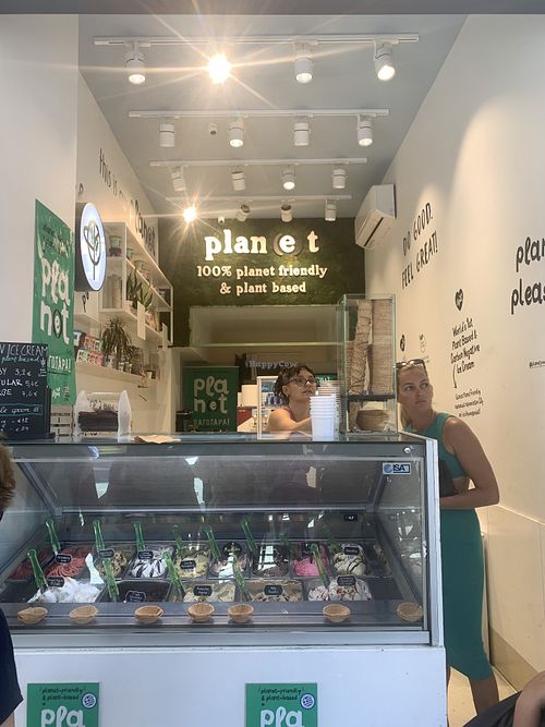   at Plan(e)t Ice Cream in Athens
