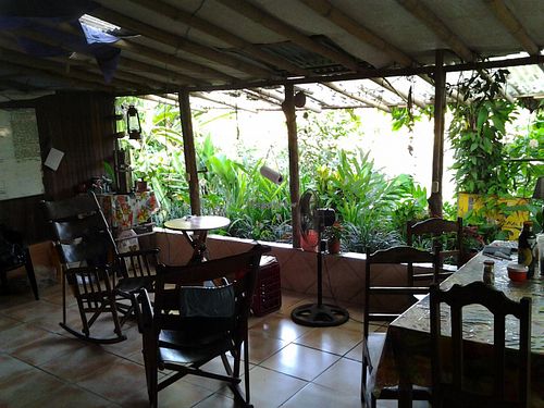 Lounge at Finca Amanecer in Quepos