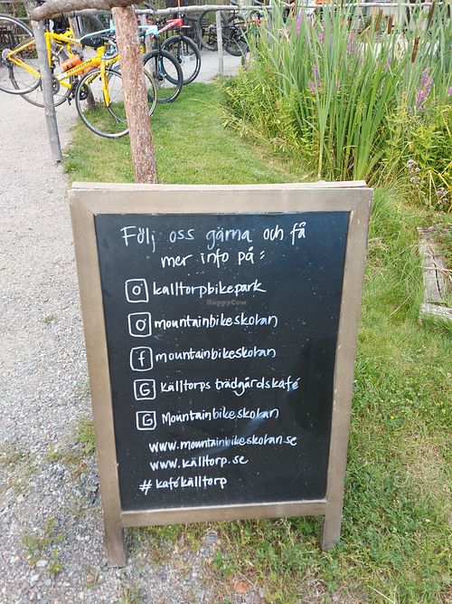 For more information at Källtorp Trädgårdskafé  in Stockholm