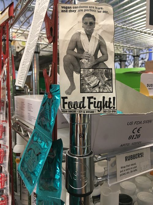 Food fight! at Food Fight Vegan Grocery - Stark in Portland