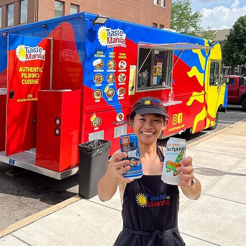 Outside at Taste Of Manila in Indianapolis