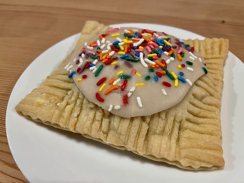 Birthday cake Pop tart!  at Seabirds Kitchen in Los Angeles