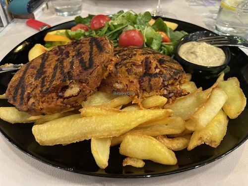 Vege Burger  at Restoran Argola in Vodice