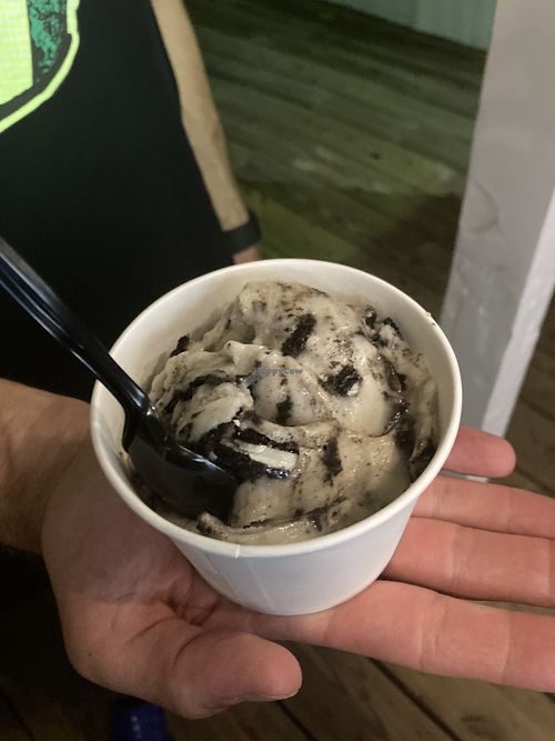 Vegan Oreo ice cream  at The Salty Dog in Hilton Head Island