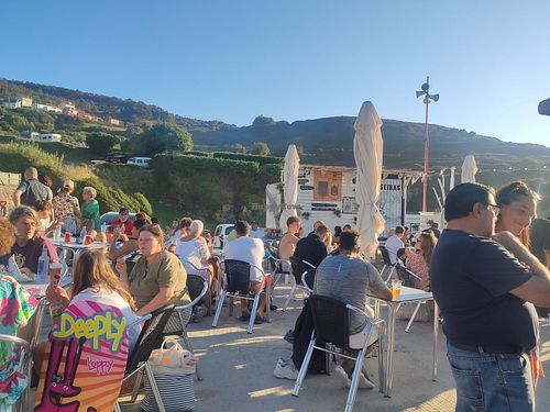 Bar at Chiringuito Salseiras in Caion