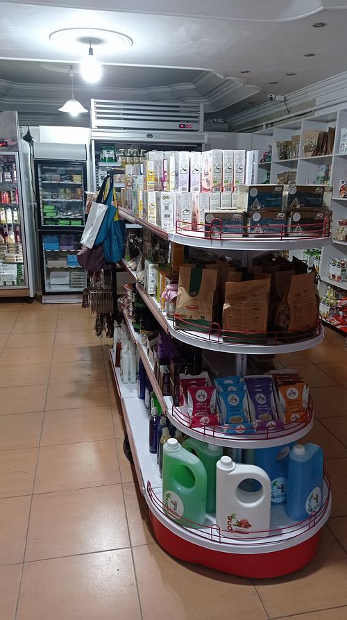 All products vegan at Sabzparvardin in Rasht