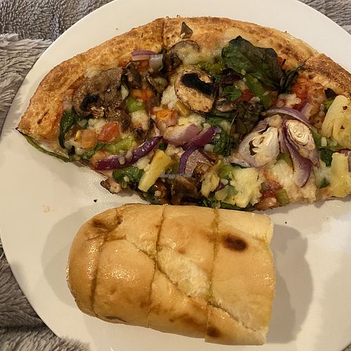 Vegan spicy veg trio  at Domino's Pizza in Ferny Grove