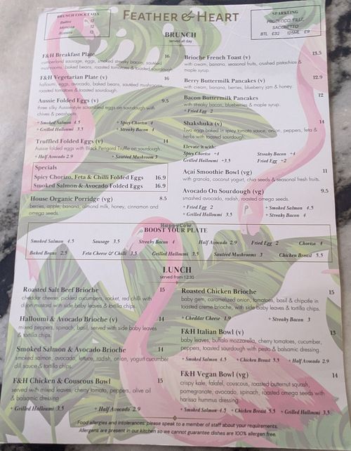  at Feather & Heart in Brentford