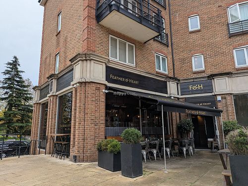  at Feather & Heart in Brentford