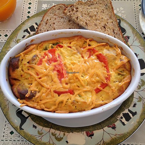 Frittata   at The White Pig Bed and Breakfast in Schuyler