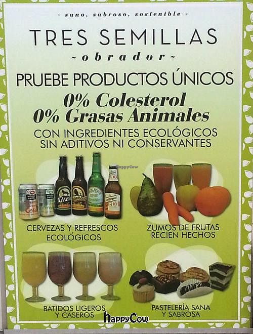 Banner at Tres Semillas in Alicante