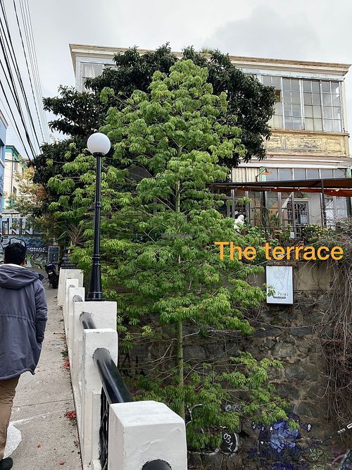 from the elevator at El Peral Valparaiso in Valparaiso