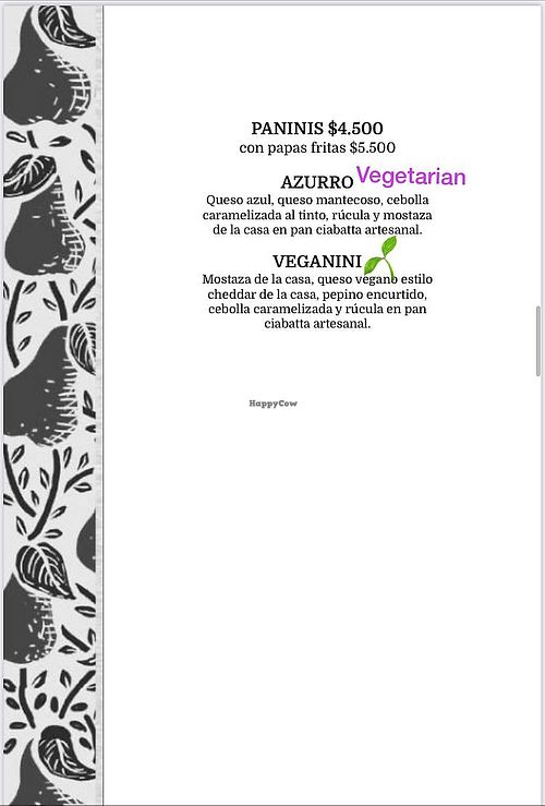 sandwiches at El Peral Valparaiso in Valparaiso