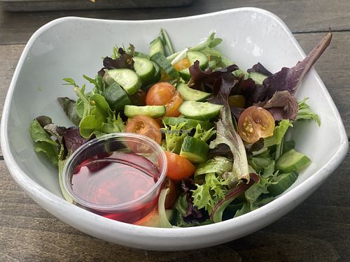 Vegan salad #Veganuary at Golden Road Brewing - West Glendale in Los Angeles