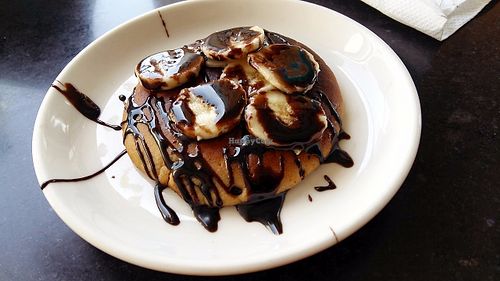 A vegan dessert. at Millets of Mewar in Udaipur