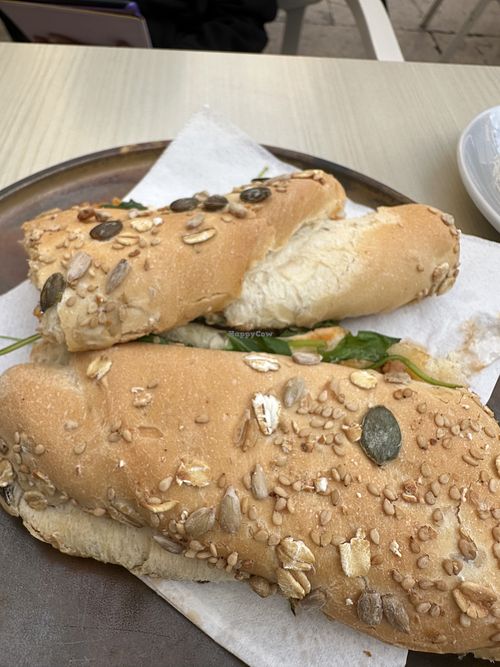 Bolognese sandwich  at Santa Vegana in Barcelona