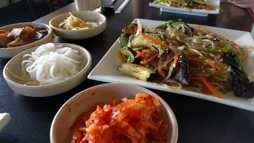 Japche at Sura Korean BBQ & Tofu House in Long Beach