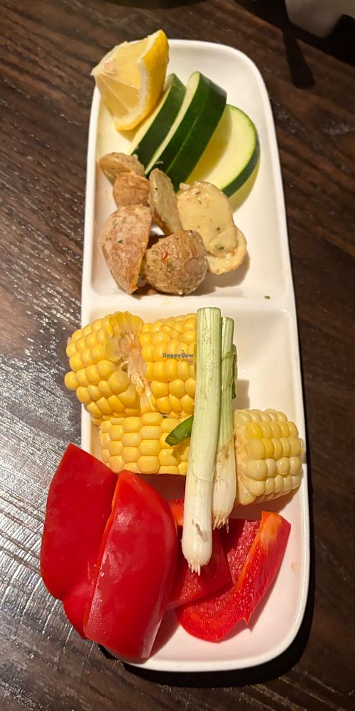 vegan garden pot dippers! at The Melting Pot in Chesterfield