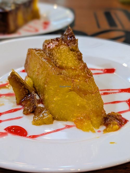 Dessert that comes with the special at Menta y Limón in Buenos Aires