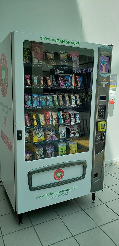 Vending machine with 100% vegan treats and snacks!  at Little Vegan Treats in Abbotsford
