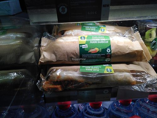 Vegan panini at BCN - Starbucks - T1 in El Prat De Llobregat