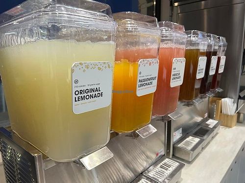 Lemonade variety at BIBIBOP in Indianapolis