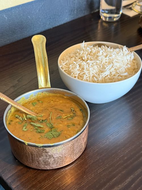Yellow Dal Tadka  at Bombay Palace in Wanaka