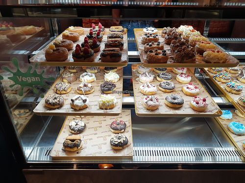 Donut selection at Royal Donuts in Baden