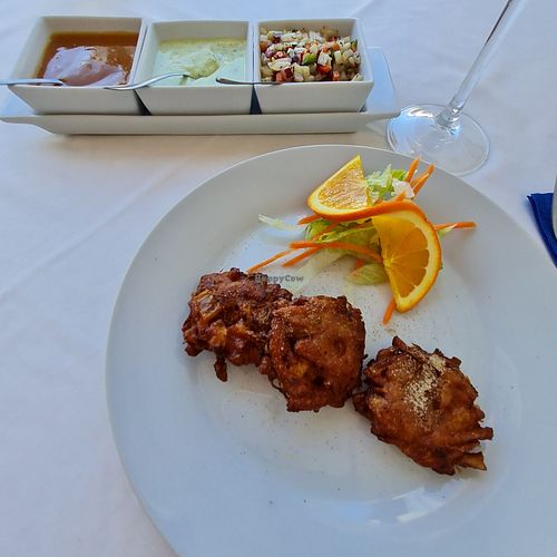 Baggi oignons at Everest Spice in Fuerteventura