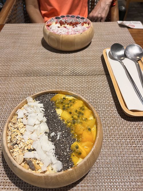Smoothie bowls   at Roxane in Phuket