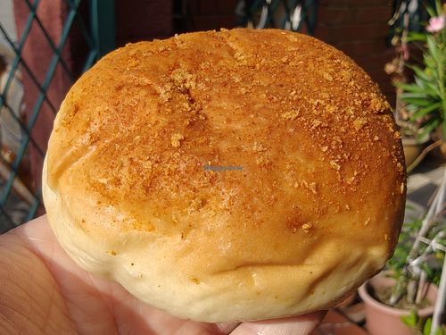 Curry potato soft bun at Greendot Patisserie in Central Singapore