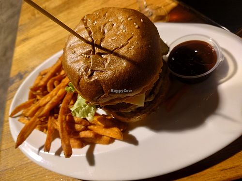 Vegan Burger sexy mediteranac at Pivnica Cont in Rijeka