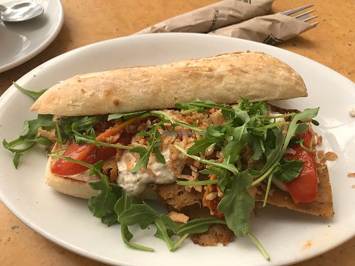 Seitan Steak Sandwich at Native Foods in Costa Mesa