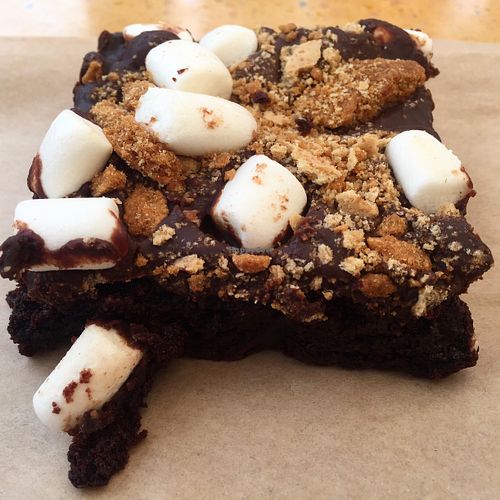 S’mores brownie at Native Foods in Costa Mesa