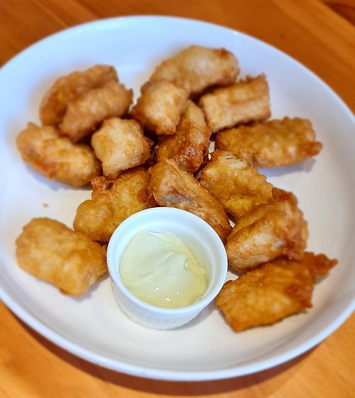 Tofu & Tempe fries at Well Collective in Northeast Singapore