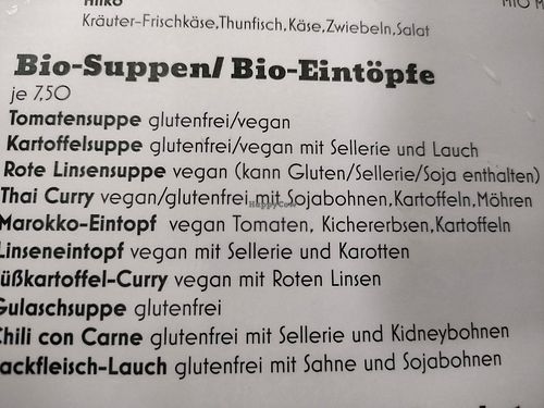 Suppen und Eintöpfe at Hilda in Norden