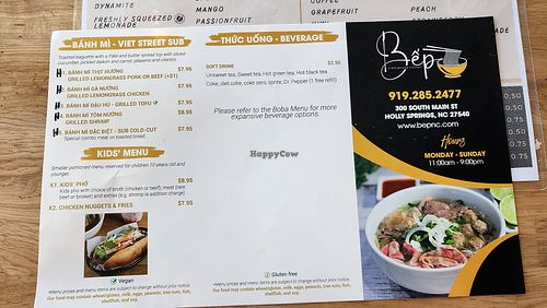  at Bep Vietnamese Kitchen in Holly Springs