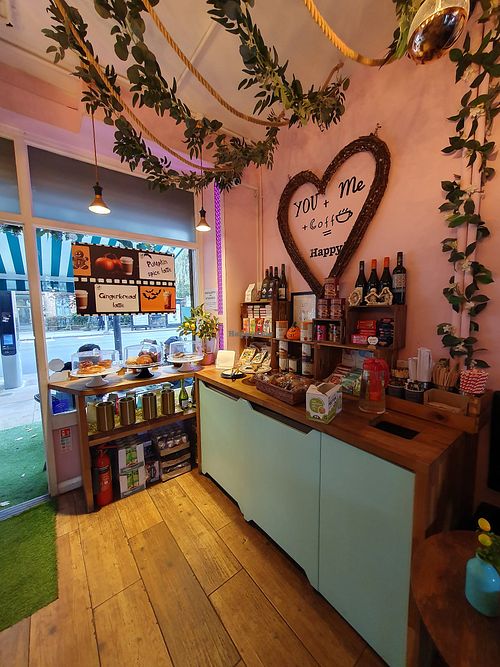 Deli at Elie's Cafe in North London