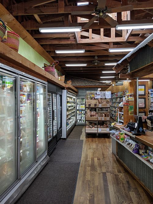 Frozen food with lots of vegan items, fresh bread, and more at Soto's True Earth Market in Cambria