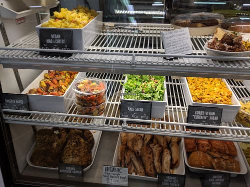 Part of their deli at Soto's True Earth Market in Cambria