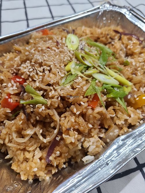 Tofu fried yes. My fave. So so good at Abroad in Orleans