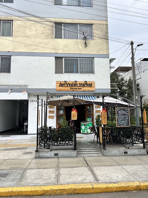   at Jan Vegan Market in Lima