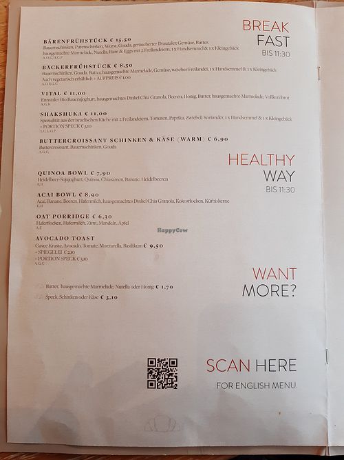 Partially vegan stuff at Steffl Back in Schladming