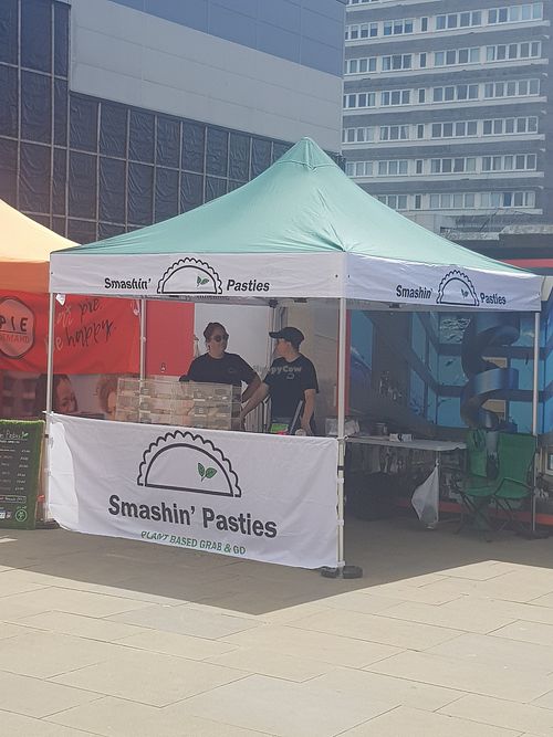 @Sunderland food festival at Smashin' Pasties in Newcastle Upon Tyne