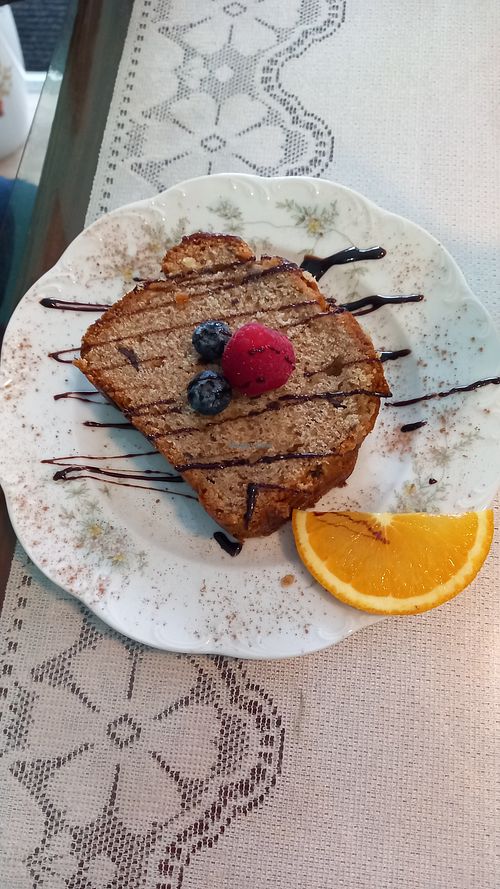banana bread 3,90€ at Mademoiselle Gourmet Café in Hildesheim