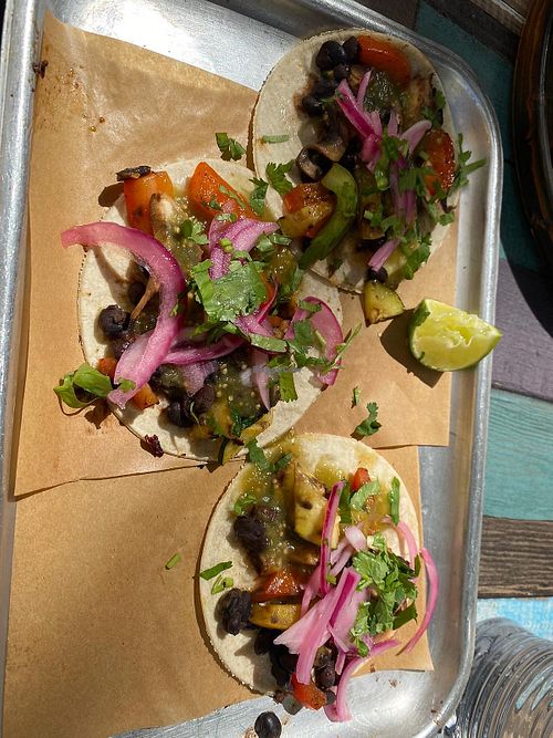 Tacos at The Mexican in Ware