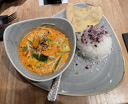 Red Thai Curry  at Restaurant Vierwasser in Fuerstenfeldbruck