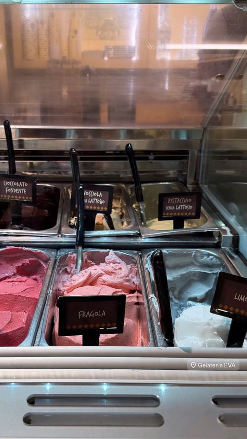   at Gelateria EVA in Lucca