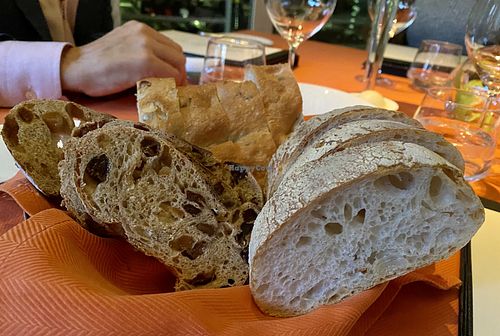 Bread basket   at Wynn Hotel - Sinatra in Las Vegas