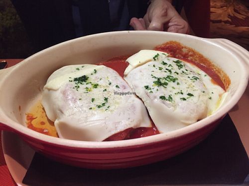 Chick'n Parmigiana  at Wynn Hotel - Sinatra in Las Vegas